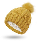Satin Lined Knit Beanie